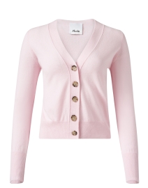 Pink Wool Cashmere Cardigan