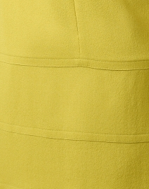 Fabric image thumbnail - Rosso35 - Yellow Wool Crepe Dress