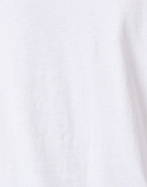Fabric image thumbnail - Elliott Lauren - Underscore White Cotton Top