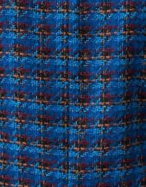 Fabric image thumbnail - Ecru - Blue Multi Tweed and Denim Jacket