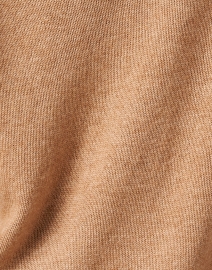 Fabric image thumbnail - Brochu Walker - Jolie Tan Wool Cashmere Layered Turtleneck 