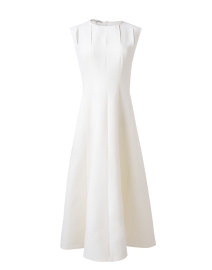 Product image thumbnail - Lafayette 148 New York - White Cutout Fit and Flare Dress