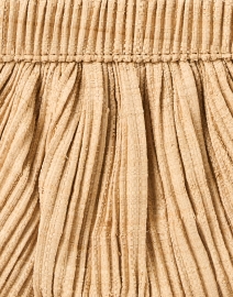 Fabric image thumbnail - Loeffler Randall - Rayne Pleated Straw Bow Clutch