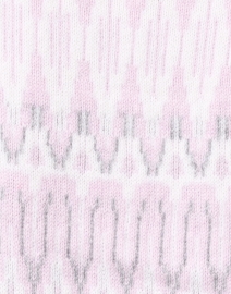 Fabric image thumbnail - Kinross - Grey and Lilac Multi Nordic Cashmere Sweater