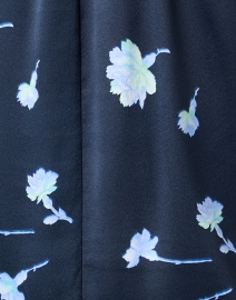 Fabric image thumbnail - Vince - Blue Print Silk Blouse