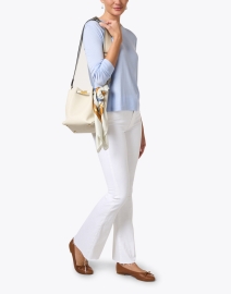 Look image thumbnail - Vince - Light Blue Long Sleeve Top