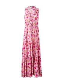 Product image thumbnail - Poupette St Barth - Nana Pink Floral Dress