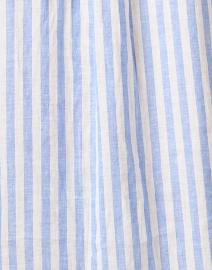 Fabric image thumbnail - Frank & Eileen - Rory Blue and White Stripe Linen Shirt Dress