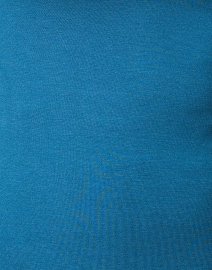 Fabric image thumbnail - Majestic Filatures - Blue Elbow Sleeve Turtleneck Top