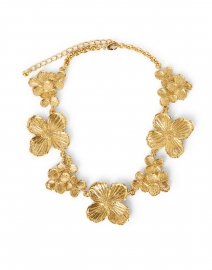 Gold Flowers Necklace