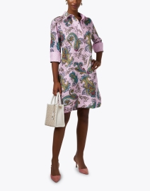 Look image thumbnail - Hinson Wu - Aileen Paisley Print Linen Dress