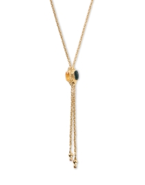 Front image thumbnail - Gas Bijoux - Talisman Gold Stone Necklace