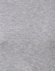 Fabric image thumbnail - Weekend Max Mara - Sicilia Grey Silk Wool Sweater