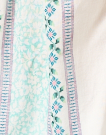 Fabric image thumbnail - D'Ascoli - Magda Blue Multi Print Top