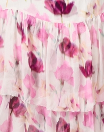 Fabric image thumbnail - Christy Lynn - Nina Pink Tulip Print Chiffon Dress