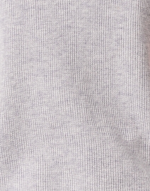 Fabric image thumbnail - Kinross - Grey Cashmere Short Sleeve Hooded Jacket