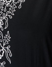 Fabric image thumbnail - Figue - Paola Black Embroidered Kaftan