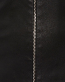 Fabric image thumbnail - Susan Bender - Black Stretch Leather Jacket