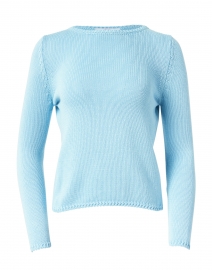 Powder Blue Cotton Pullover