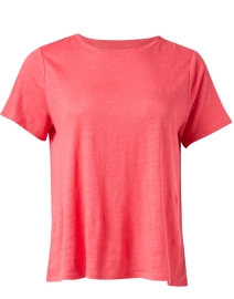 Product image thumbnail - Eileen Fisher - Pink Jersey Short Sleeve Tee