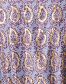 Fabric image thumbnail - Oliphant - Multi Paisley Printed Cotton Silk Dress