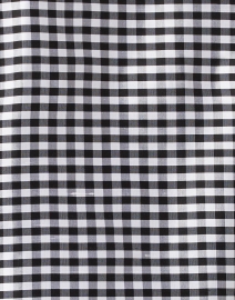 Fabric image thumbnail - Connie Roberson - Celine Black and White Check Silk Shirt