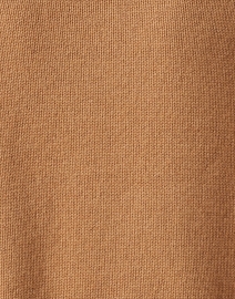 Fabric image thumbnail - Allude - Camel Wool Cashmere Mock Neck Sweater