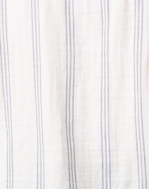 Fabric image thumbnail - CP Shades - Ramona White Striped Cotton Gauze Shirt