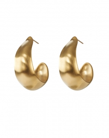 Product image thumbnail - Dean Davidson - Flow Gold Hoop Earrings