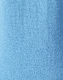 Fabric image thumbnail - Kinross - Blue Cashmere Split Neck Sweater