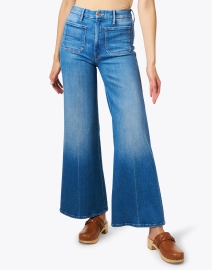 Front image thumbnail - Mother - The Insider Ankle Bootcut Jean