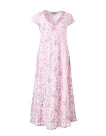Bella Pink Printed Maxi Dress