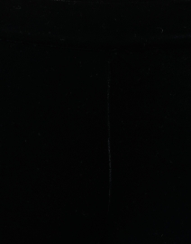 Fabric image thumbnail - Avenue Montaigne - Bellini Black Velvet Stretch Pull On Pant