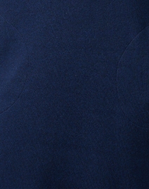 Fabric image thumbnail - Kinross - Navy Cotton Cashmere Polo Dress