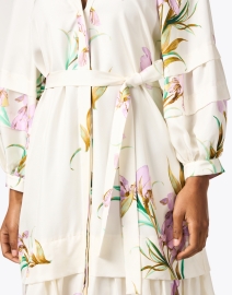 Extra_1 image thumbnail - Kobi Halperin - Trace Ivory Floral Print Dress
