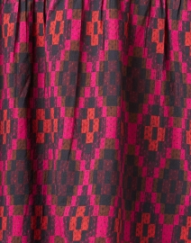 Fabric image thumbnail - Ro's Garden -  Jeremy Magenta Multi Print Blouse