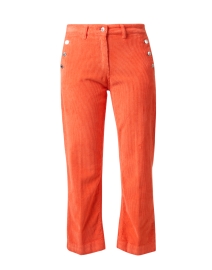 Amelie Orange Corduroy Pant