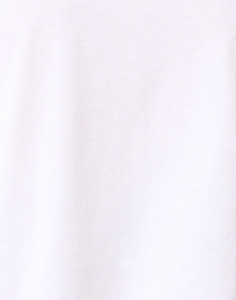 Fabric image thumbnail - Majestic Filatures - White Henley Top