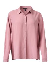 Product image thumbnail - Eileen Fisher - Pink Silk Shirt