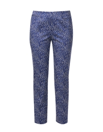 Product image thumbnail - Piazza Sempione - Monia Blue and White Print Pant