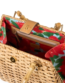 Extra_1 image thumbnail - Frances Valentine - Rooster Wicker Bamboo Handle Bag