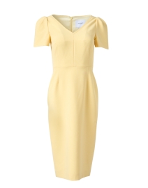 Rebecca Yellow Sheath Dress