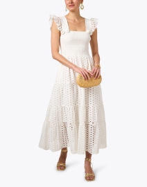 Look image thumbnail - Figue - Madi White Lace Cotton Dress
