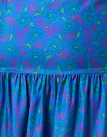 Fabric image thumbnail - Veronica Beard - Serence Blue Print Maxi Skirt