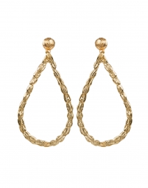 Product image thumbnail - Gas Bijoux - Bibi Gold Teardrop Earrings