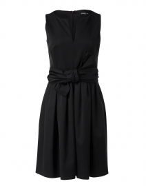Black Ottoman Stretch Dress