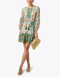 Look image thumbnail - Oliphant - Amber Green Floral Print Dress