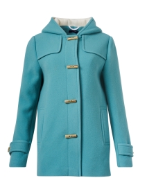 Turquoise Wool Blend Jacket