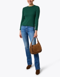 Look image thumbnail - Mother - The Insider Blue Bootcut Jean