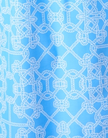 Fabric image thumbnail - Jude Connally - Emerson Blue Knot Print Dress